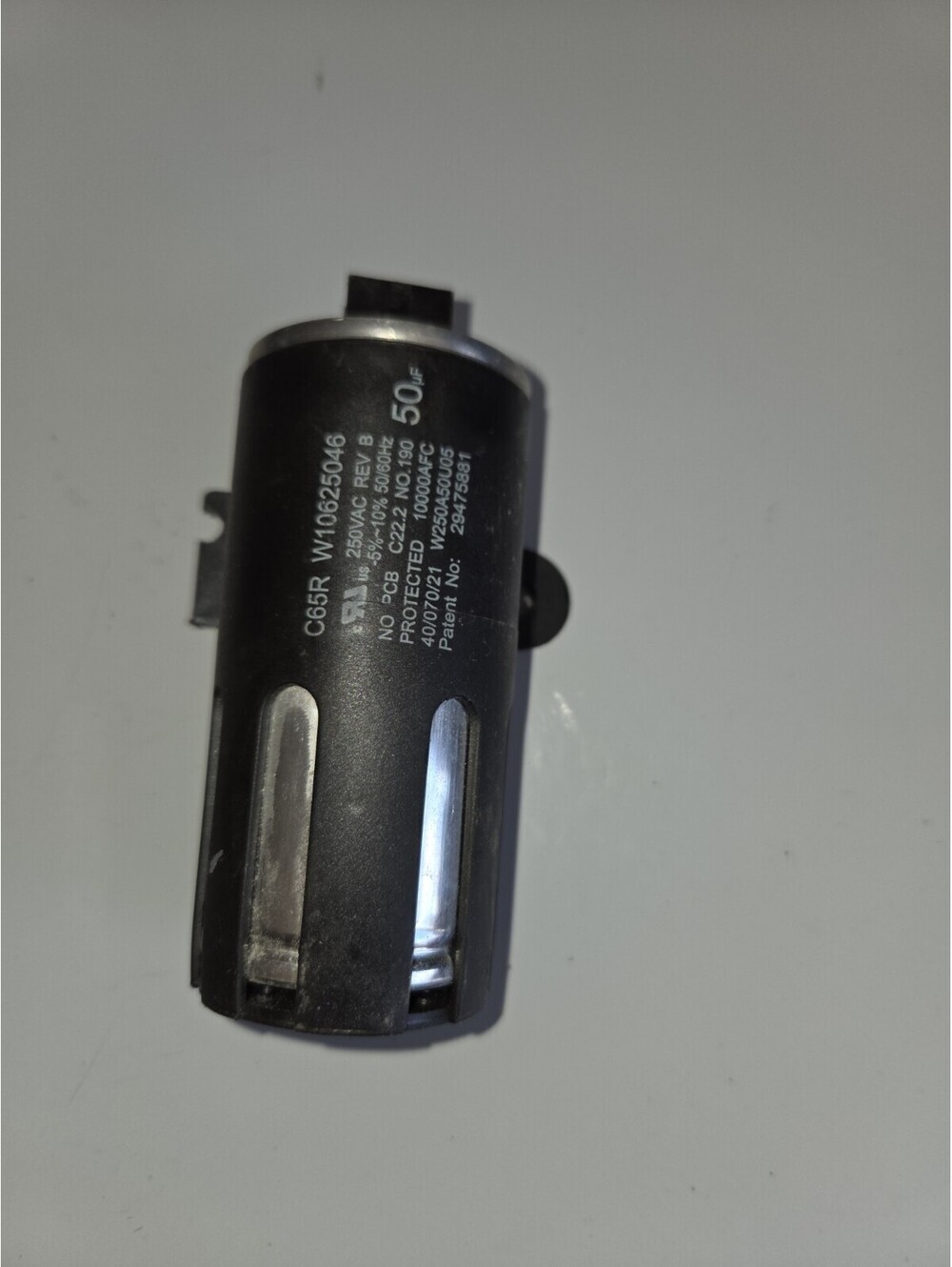 Whirlpool Washer Run Capacitor W10625046 W11395618 A23